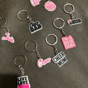 Cheer key chains